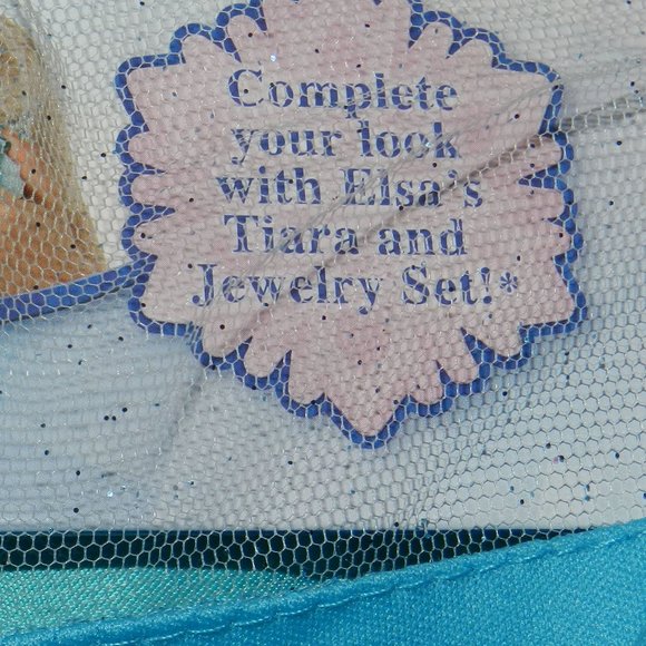 🆕Disney Frozen Elsa ❄️Snowflake Gown ❄️Dress Size: 3+Up 4-6X💥 NEW in Pac… - Picture 12 of 15